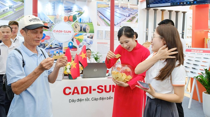 CADI-SUN cùng hơn 110 DN, tập đoàn kinh tế hàng đầu tham gia Triển lãm thành tựu đất nước 